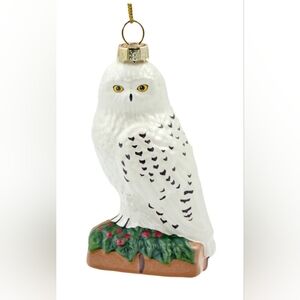 Universal Studios The Wizarding World Of Harry Potter Hedwig™ Glass Ornament NWT